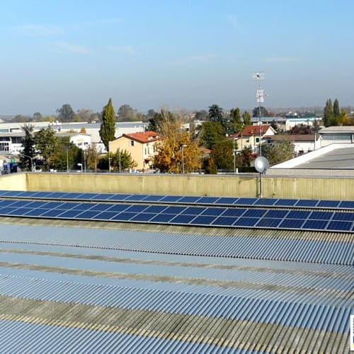 Impianti fotovoltaici per edifici ad utilizzo industriale